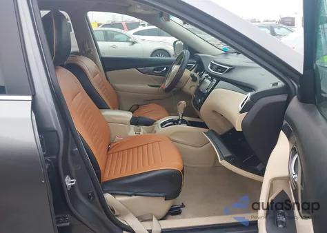 2015 Nissan Rogue Sl z USA, uszkodzony, nr VIN 5N1AT2MT9FC875950